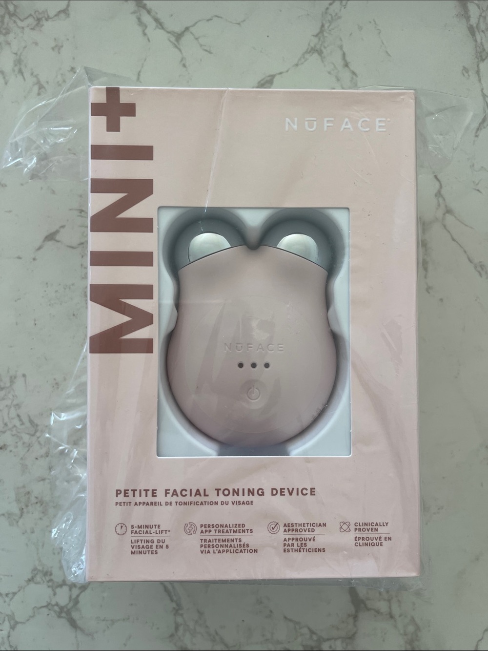 NuFACE Mini+ Starter Kit - Sandy Rose